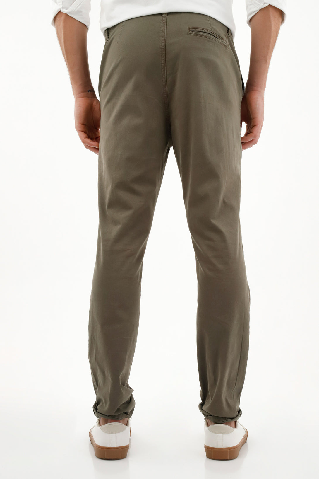 Men's Green Chino Pants