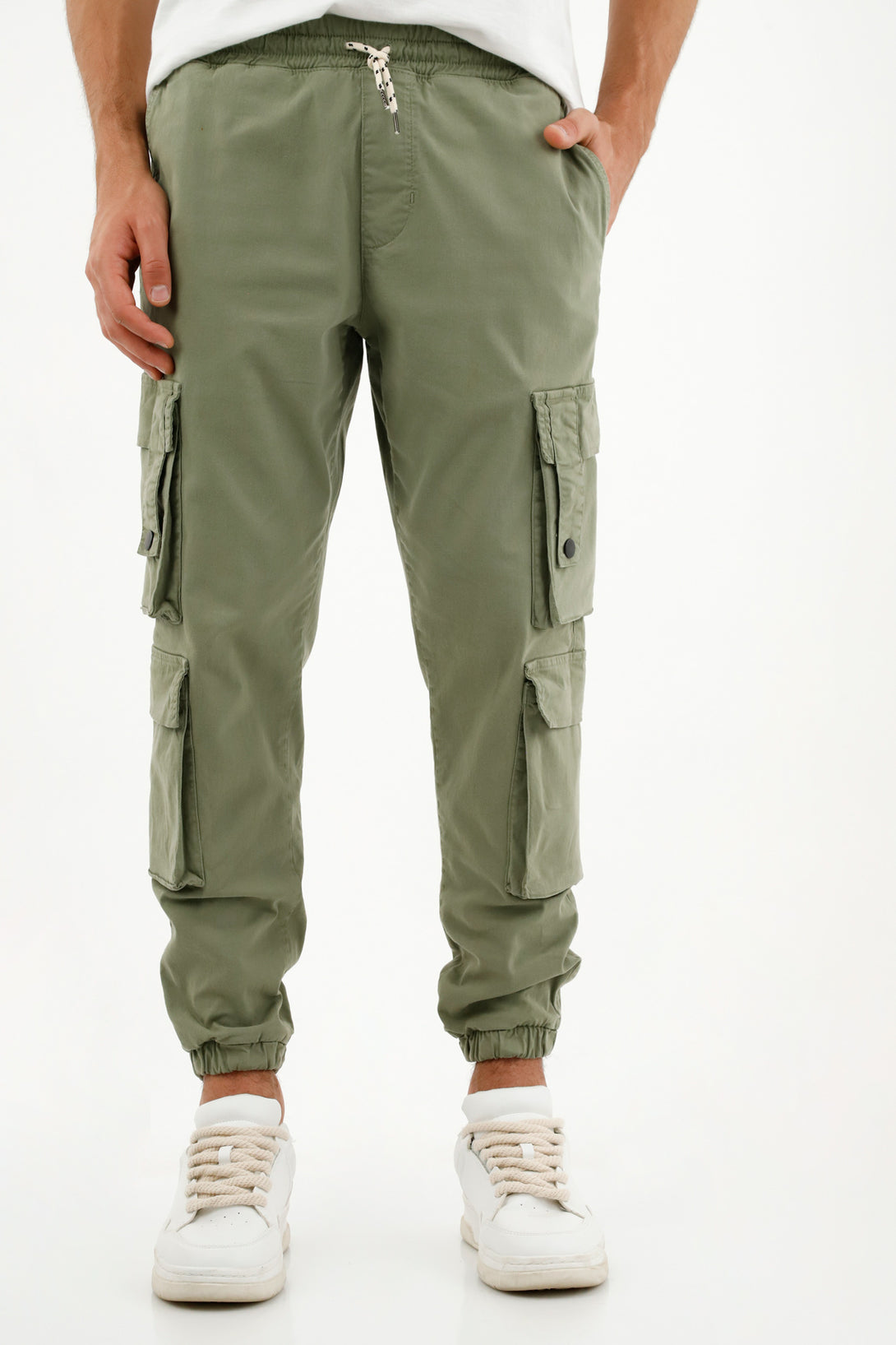 Pantalón Jogger verde para hombre