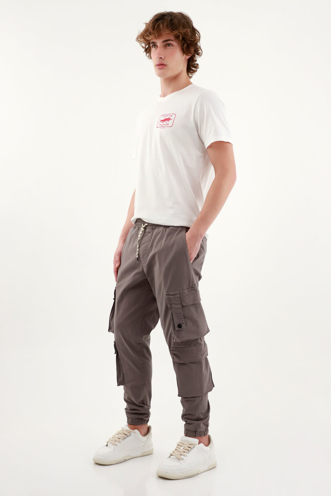 Men's Gray Jogger Pants