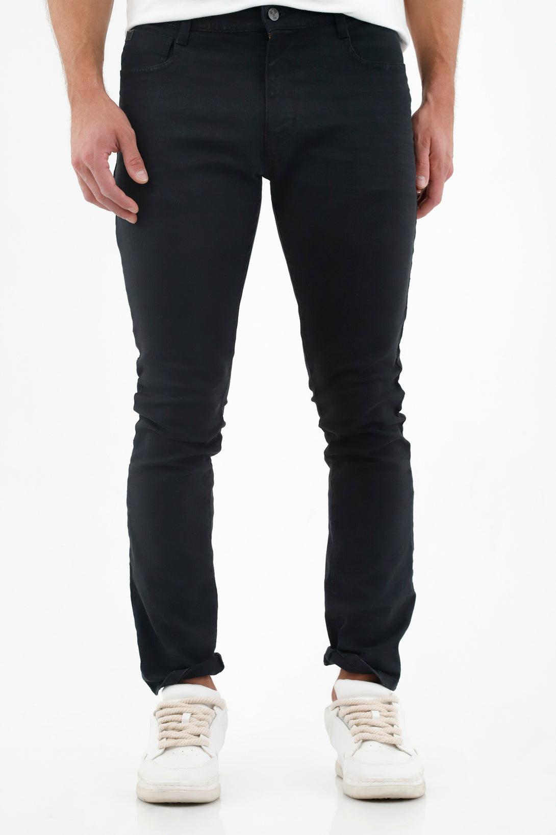 Men's Black Slim Pants