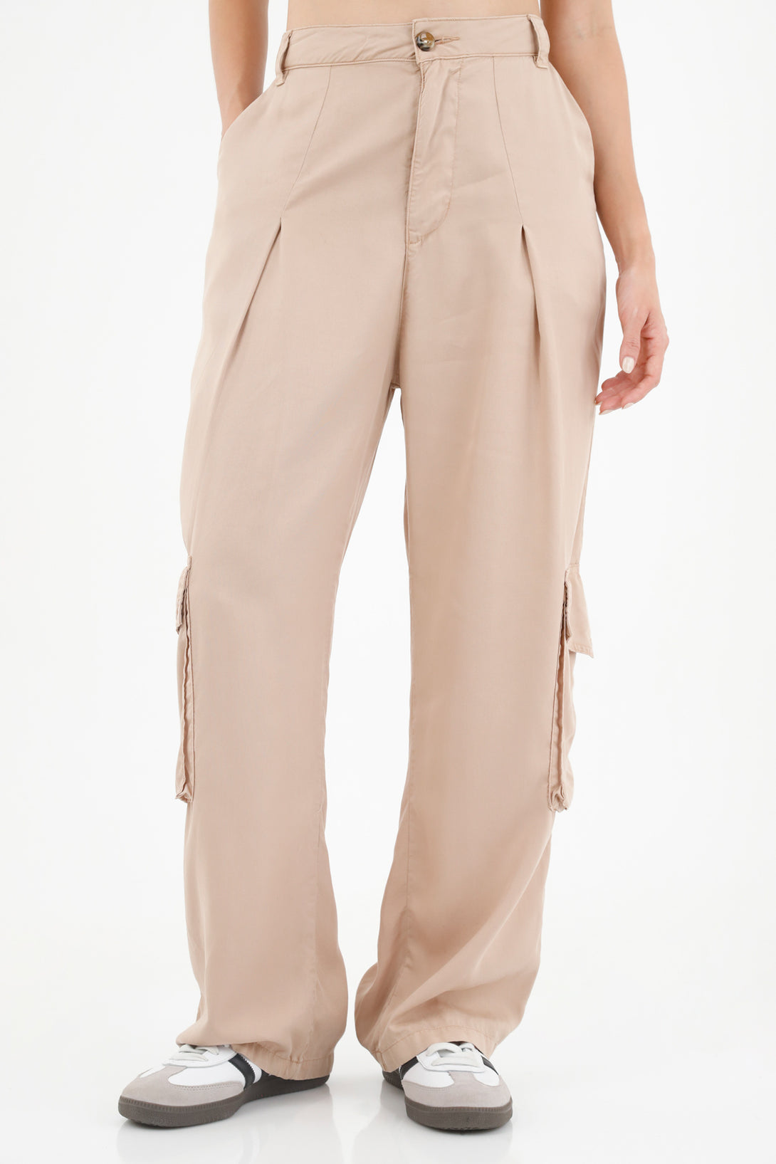 Women's Straight Brown Pants