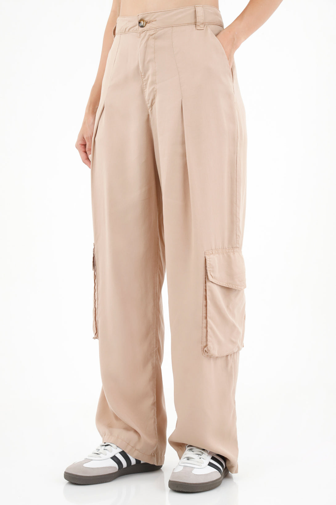 Women's Straight Brown Pants