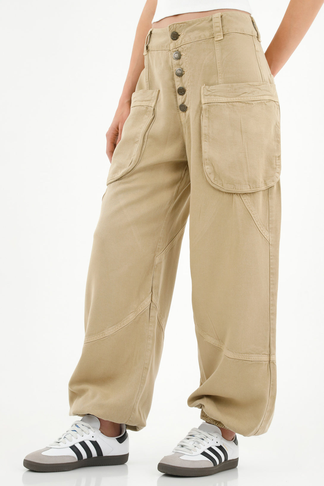 Women's Brown Jogger Pants