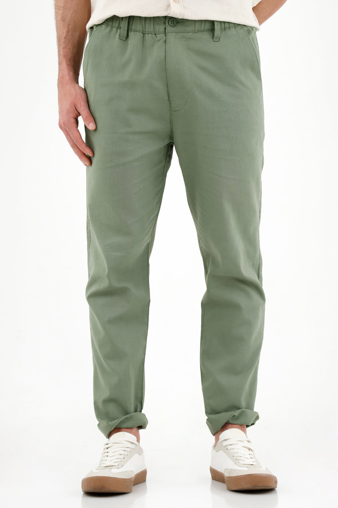 Men's Green Chino Pants