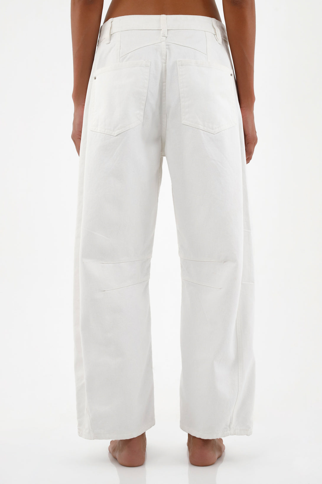 Women's Ecru Horseshoe Pants