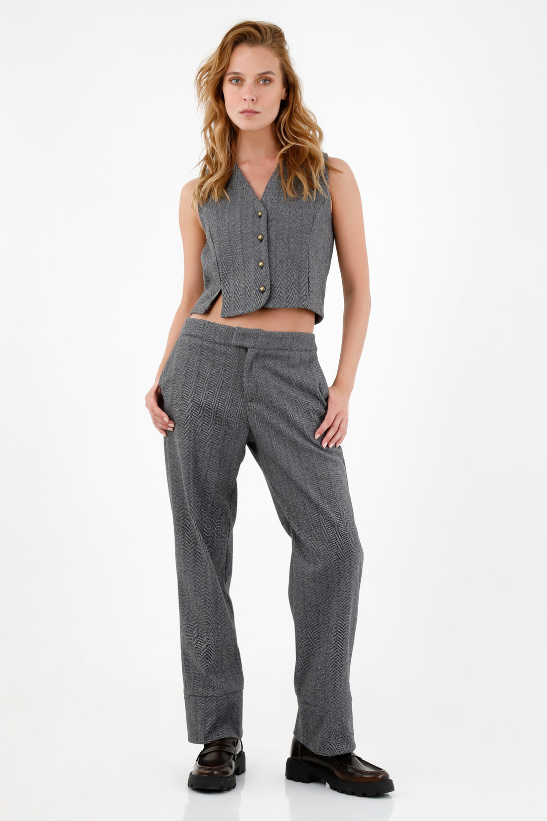 Women's Black Tailored Pants