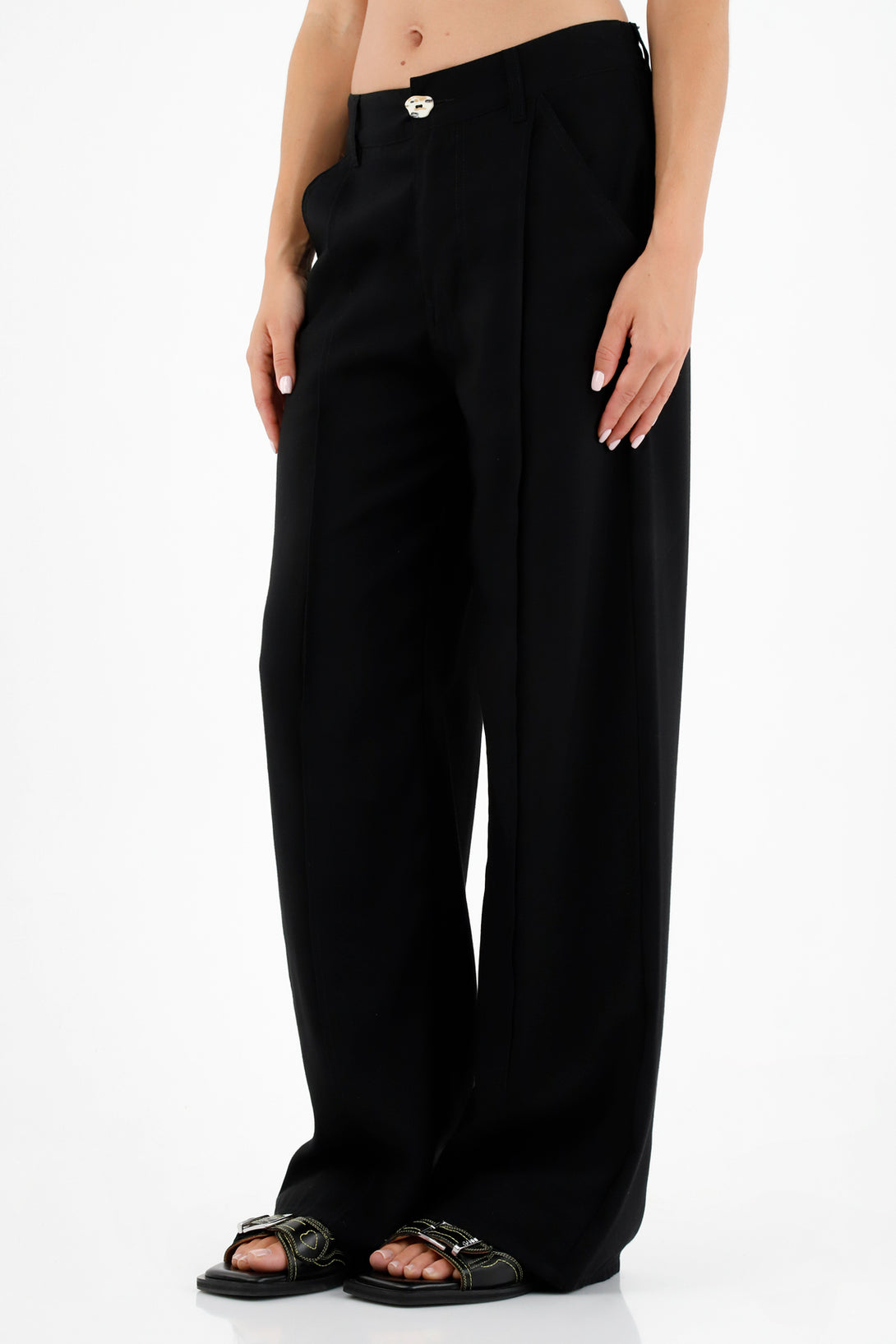 Women's Black Straight Leg Pants