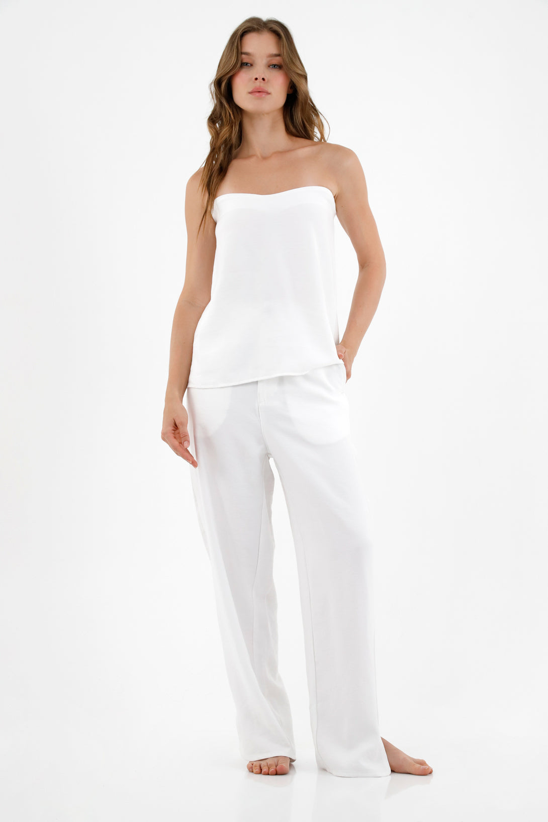 Women's Classic White Pants