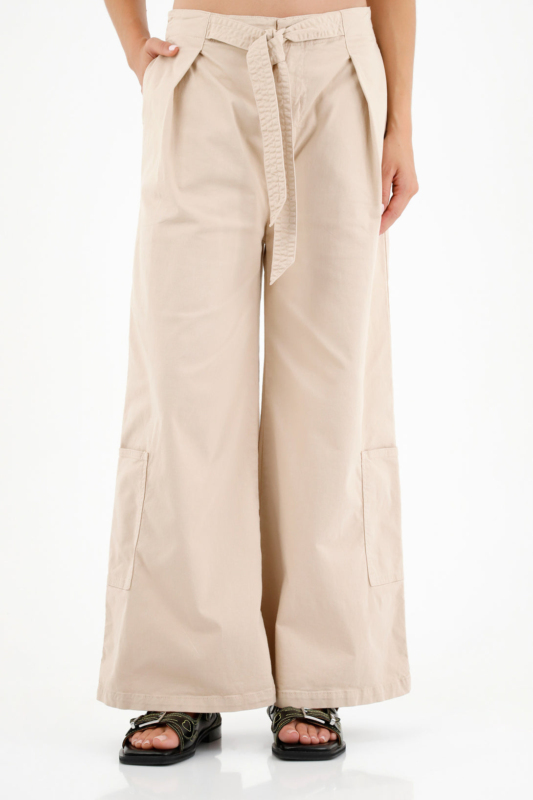 Women's Brown Cargo Pants