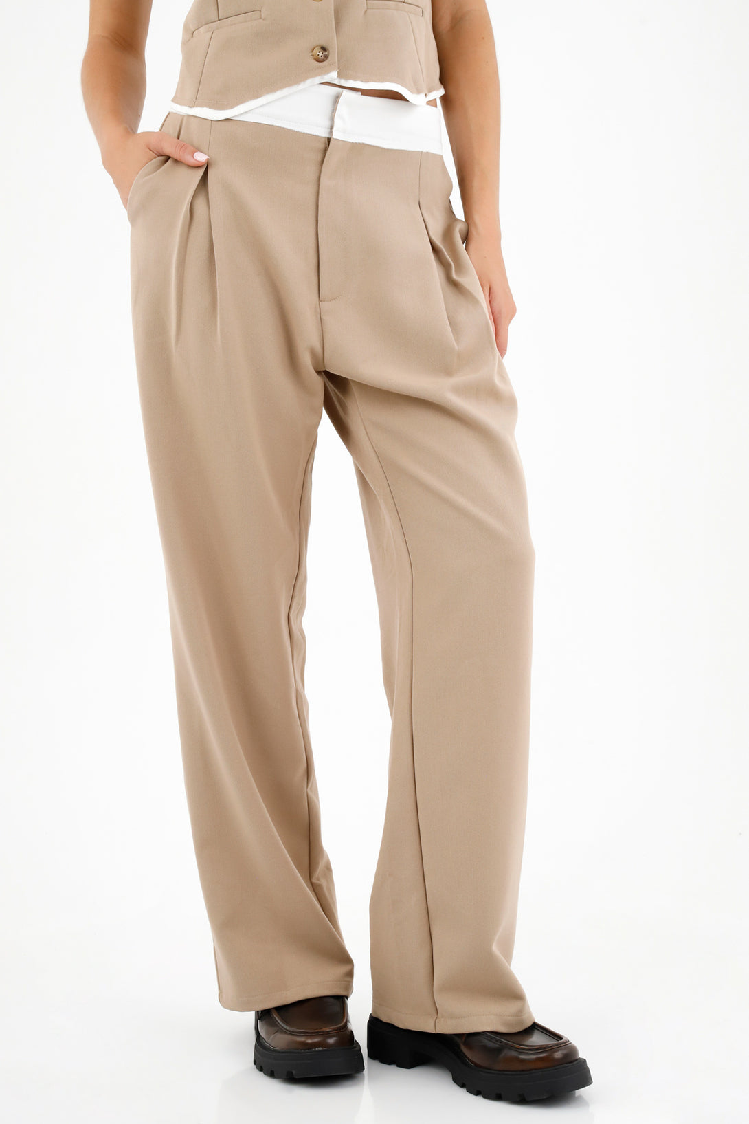 Women's Classic Brown Pants