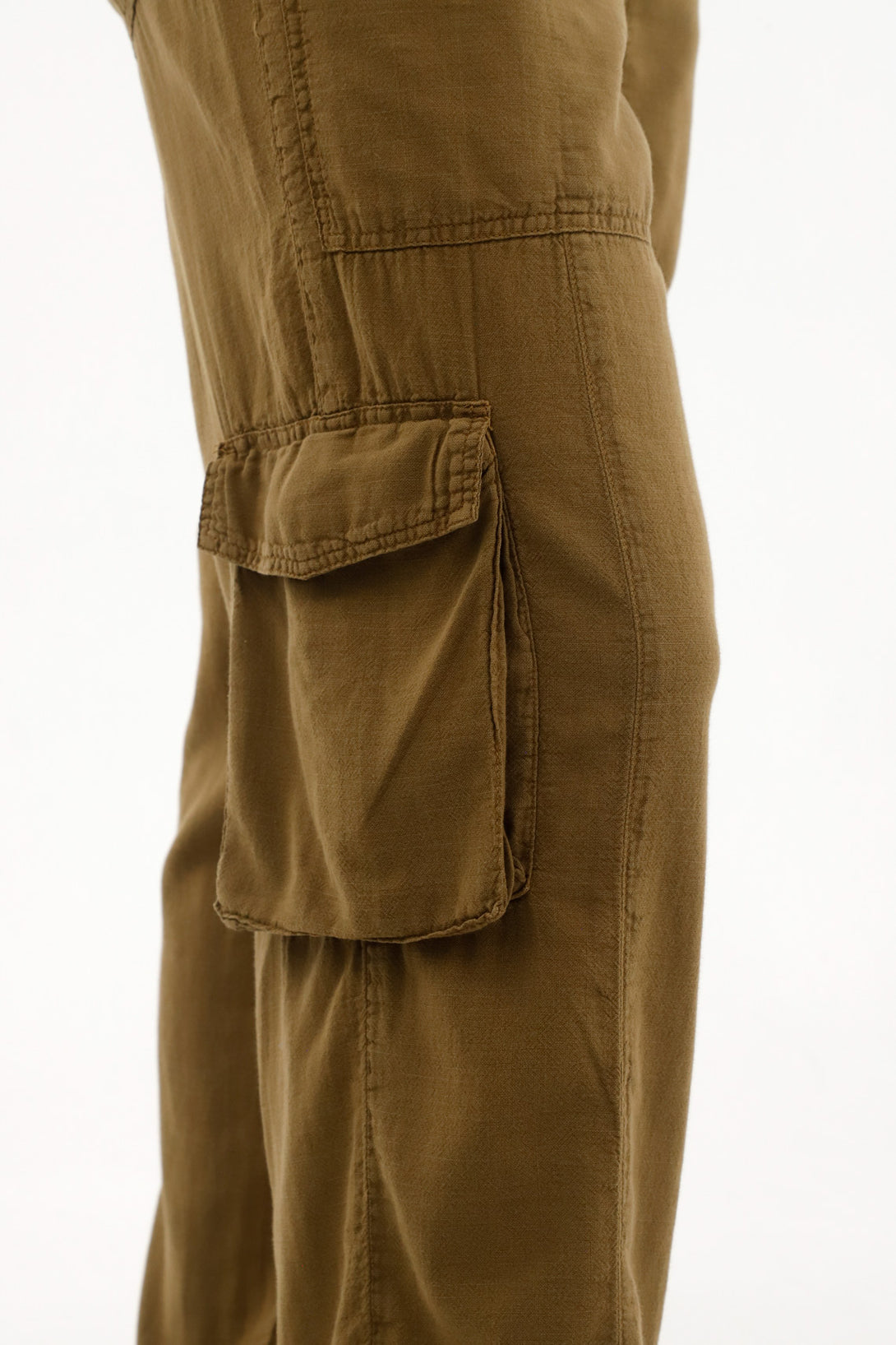 Women's High Waist Oversized Pants with Cargo Pockets