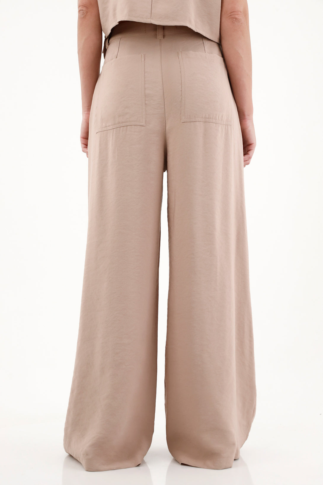 Women's High-Waisted Wide-Leg Pants