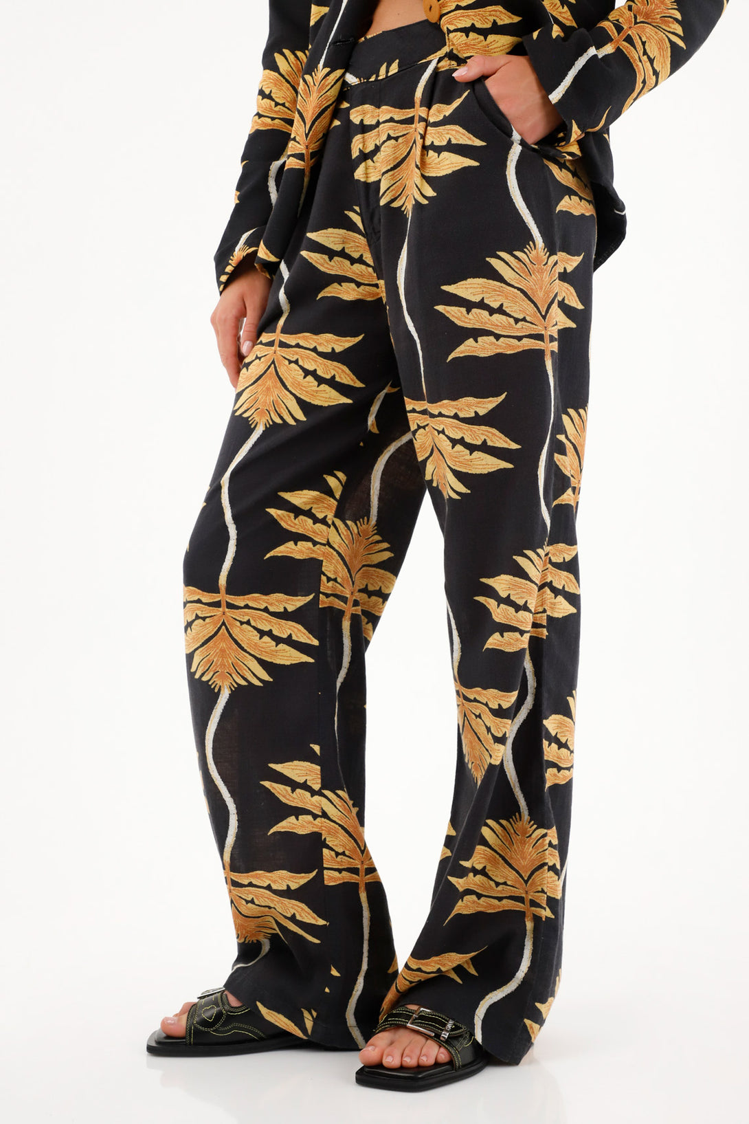 Women's 100% Cotton Printed Pants