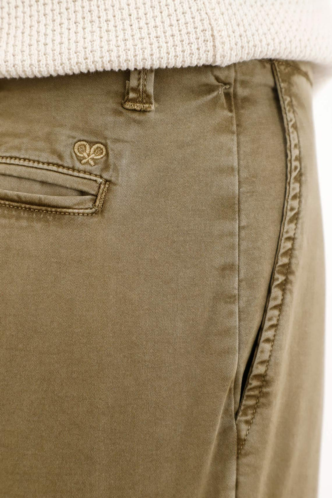 Men's brown chino pants