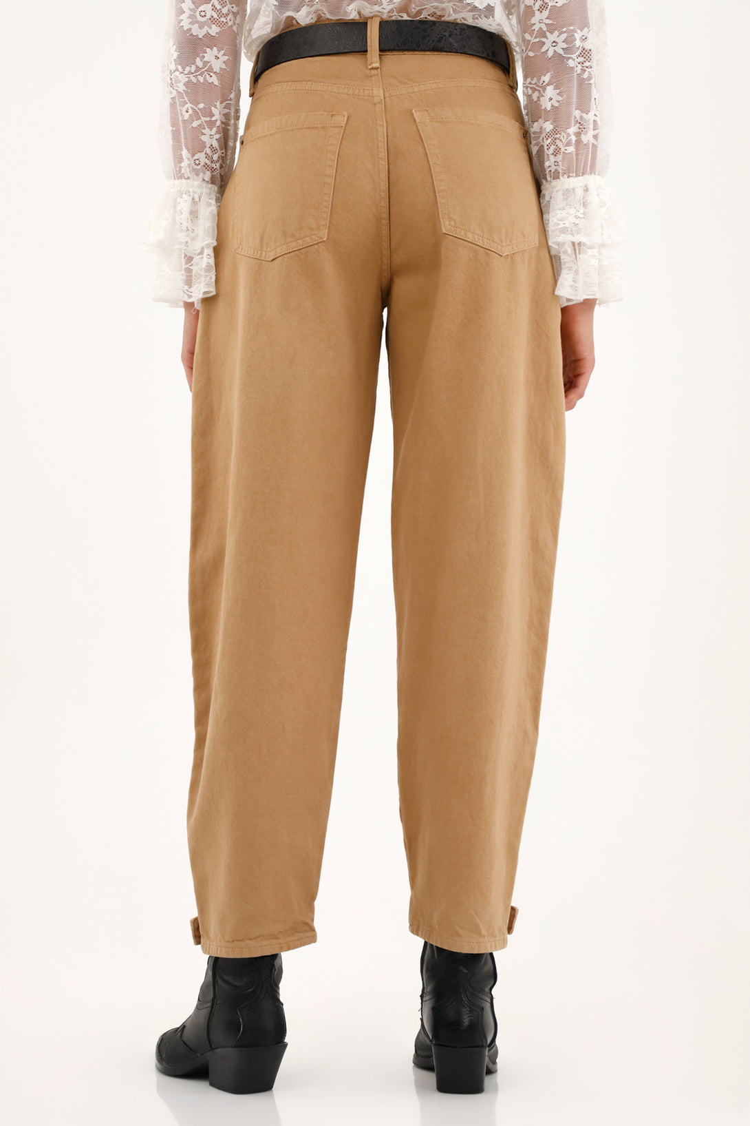 Women's Horseshoe Coffee Pants with Boot Straps