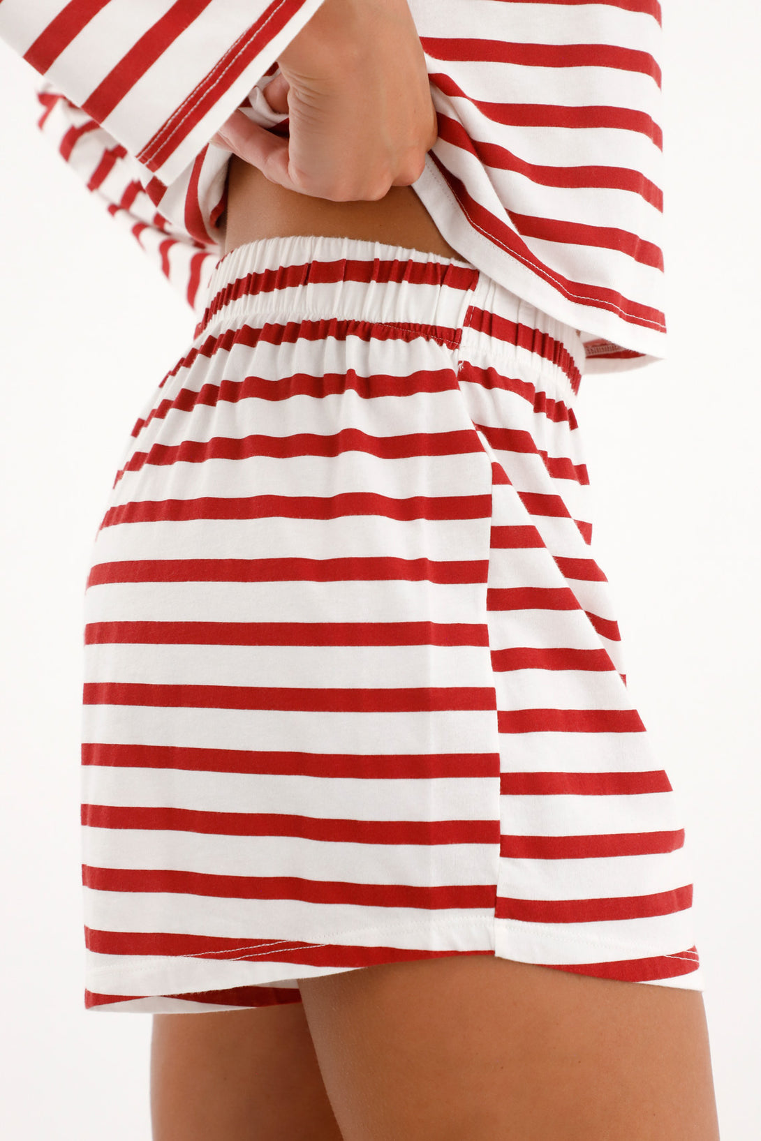 Women's Long-Sleeve Striped Pajamas