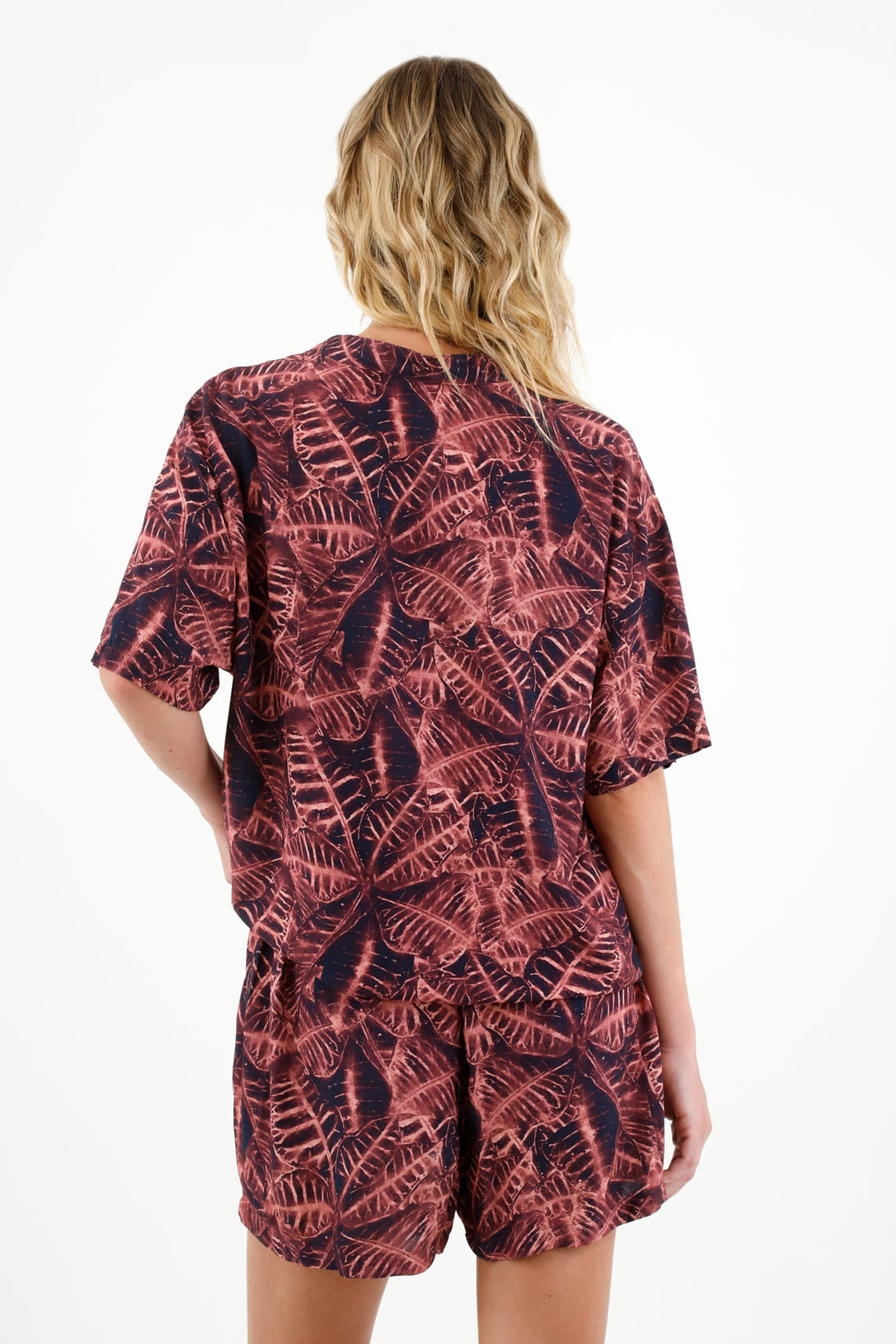 Women's Short-Sleeve Printed Pajamas