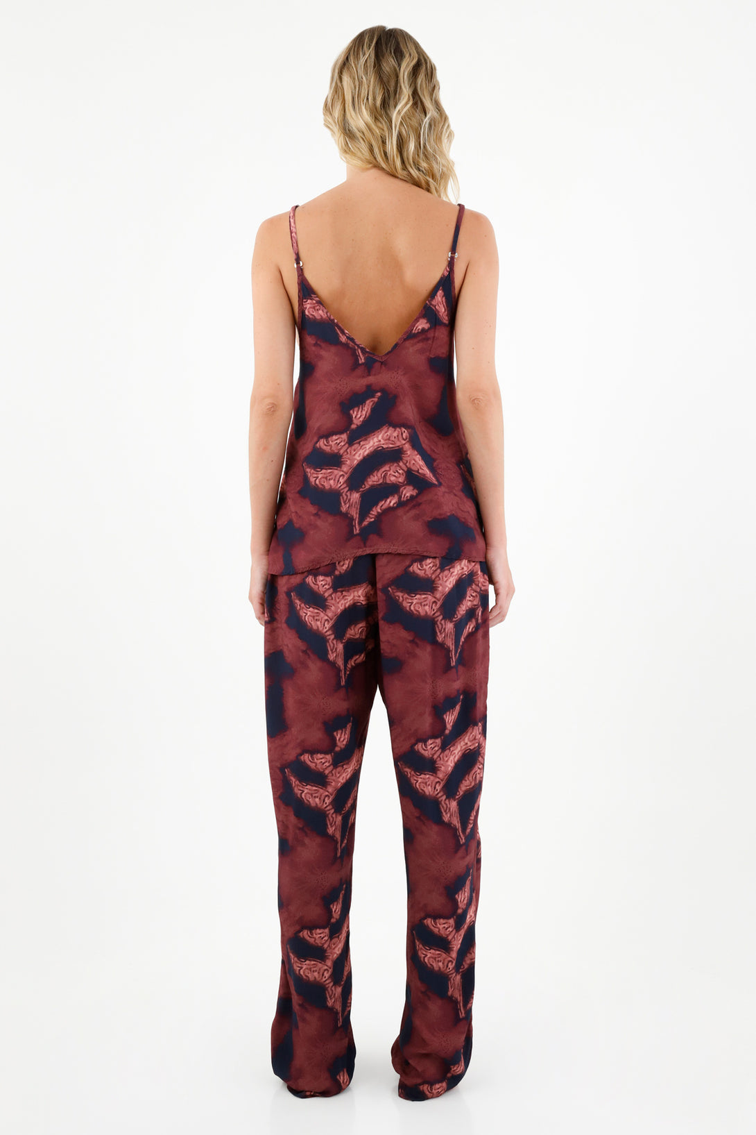 Women's Printed Strap Pajamas