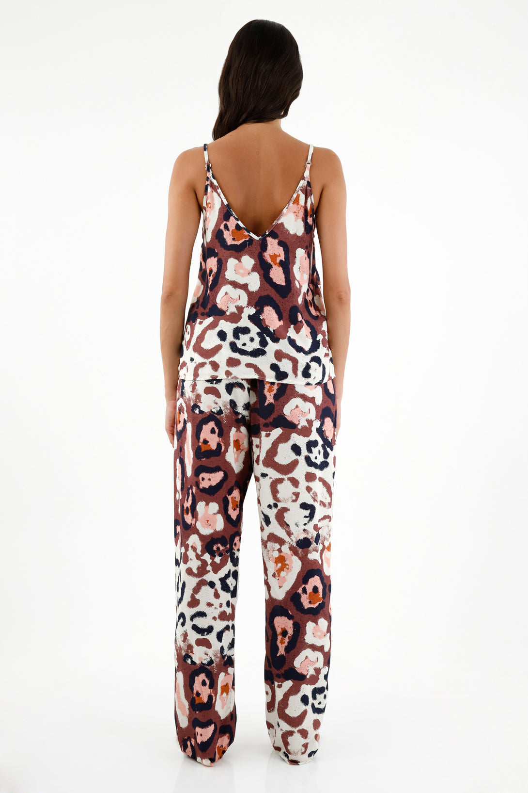 Women's Printed Strap Pajamas