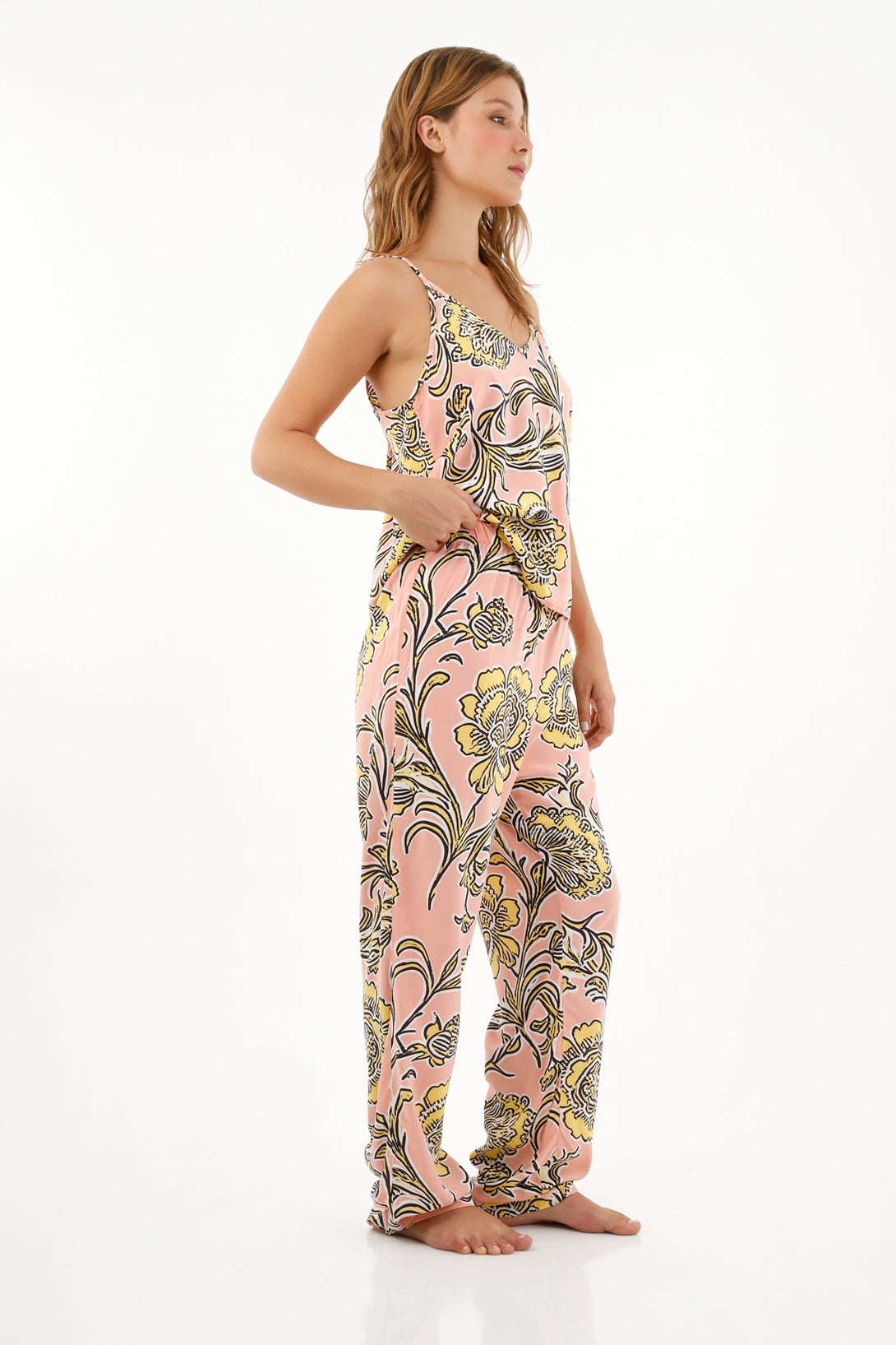 Women's Printed Long Pajamas