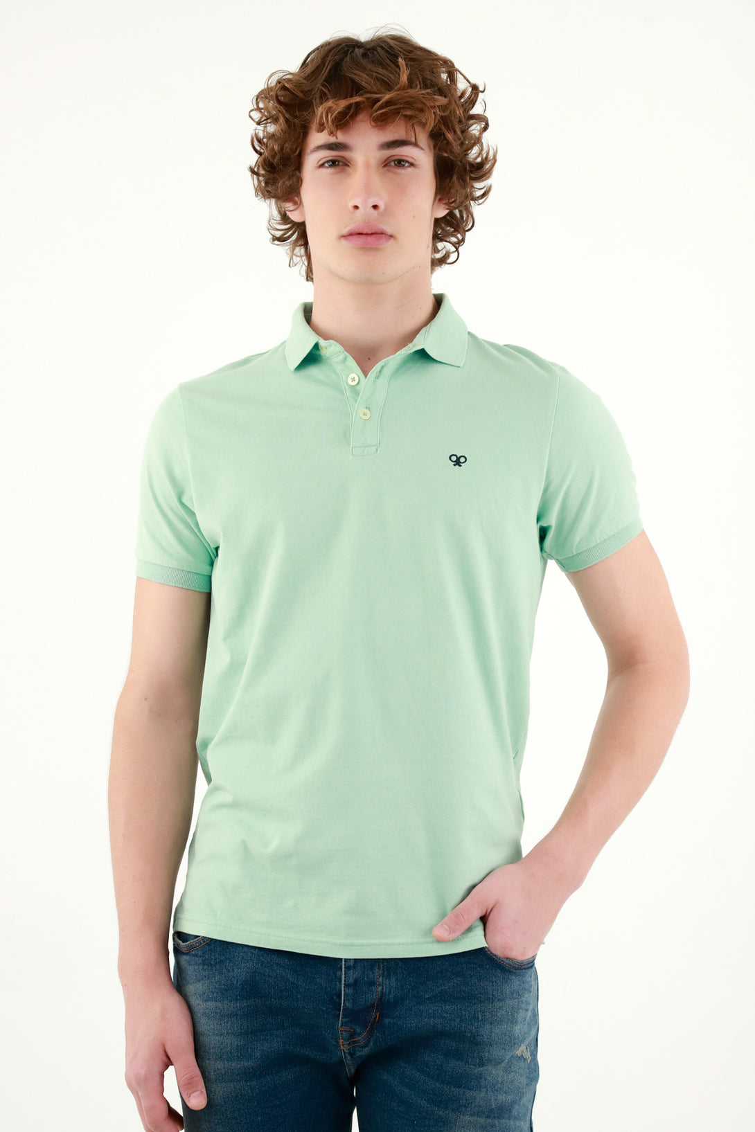 Men's Green Polo Shirt