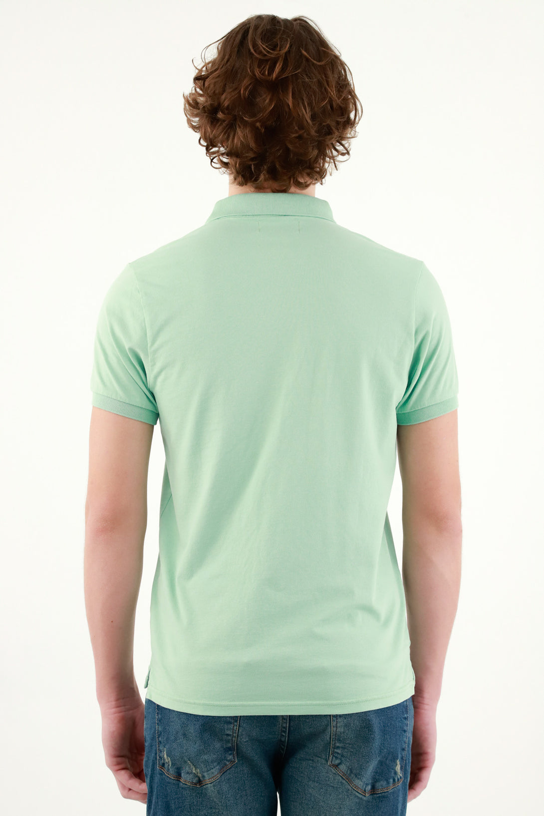 Men's Green Polo Shirt