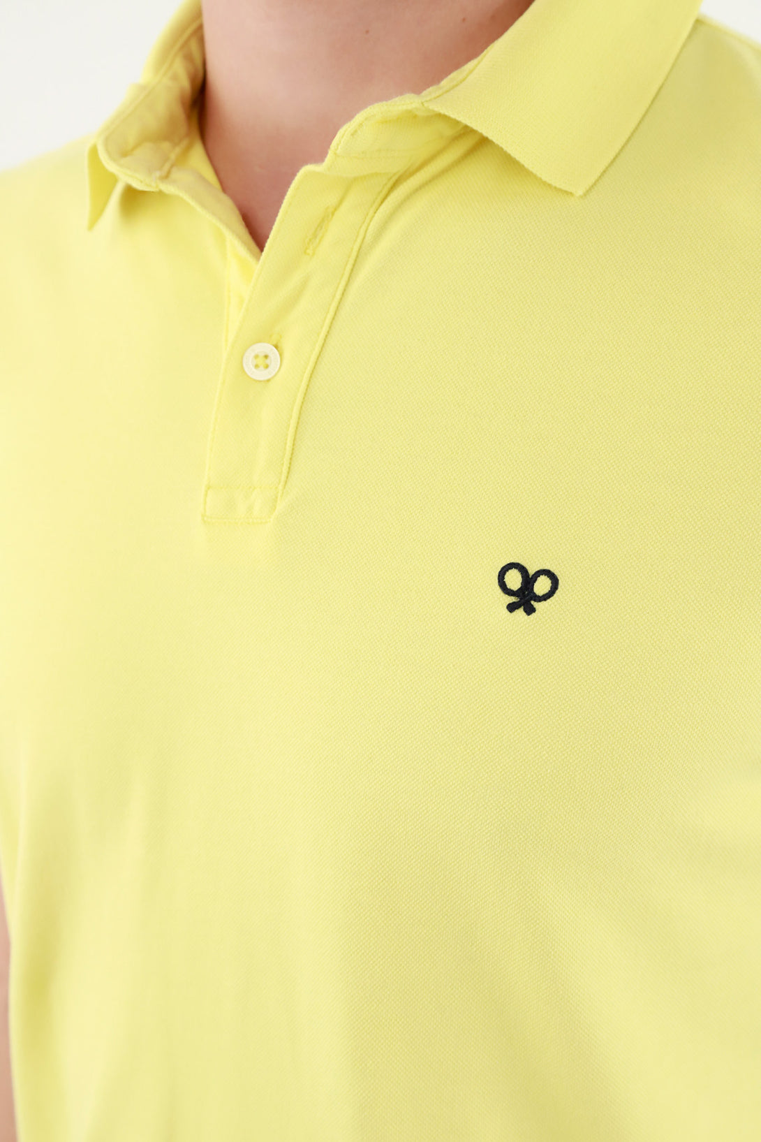 Men's Yellow Polo Shirt