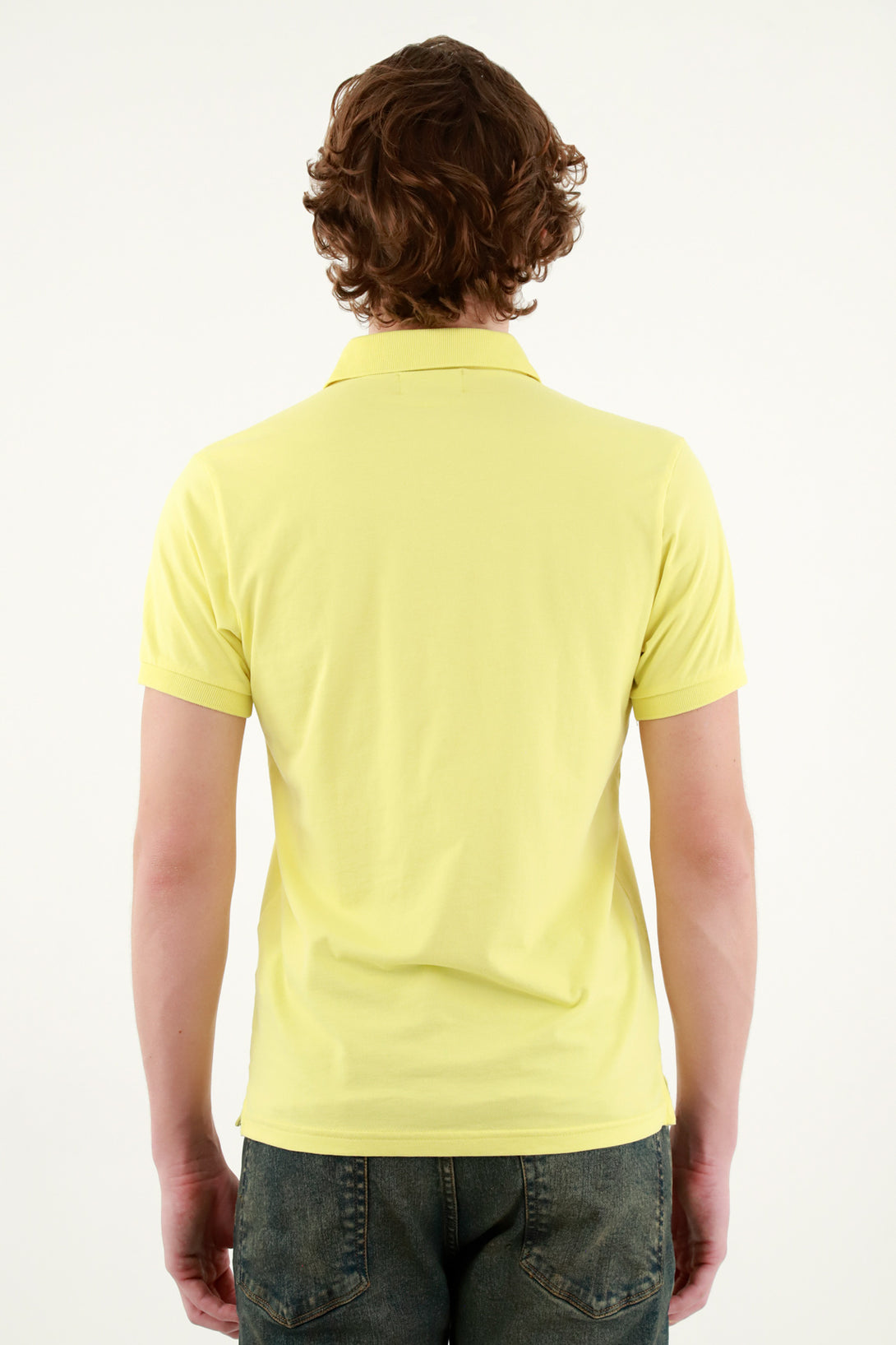 Men's Yellow Polo Shirt