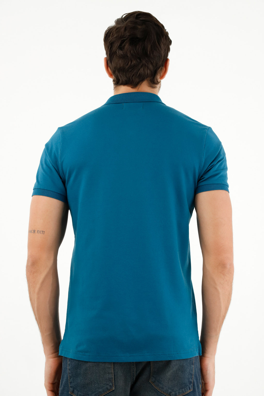 Men's Blue Polo Shirt