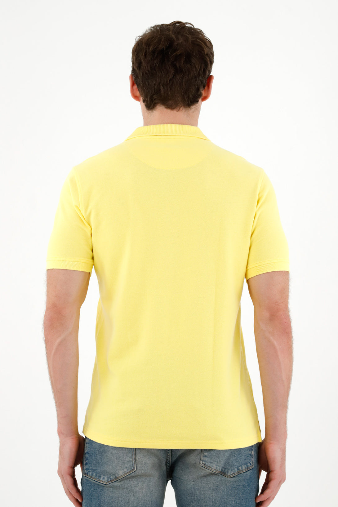 Men's Yellow Polo Shirt