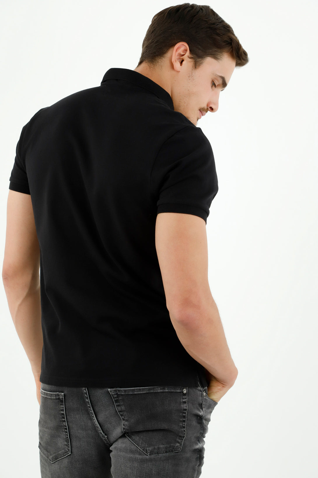 Men's Full-Length Polo Shirt