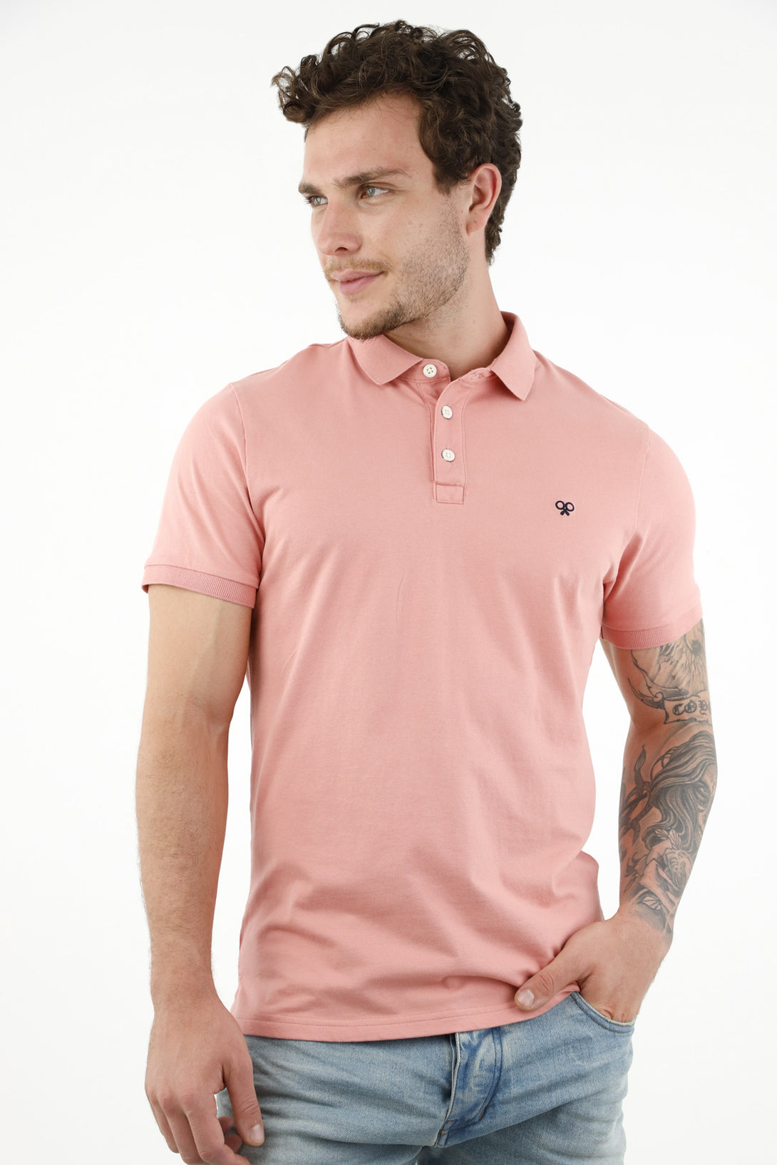 Men's Full-Length Polo Shirt