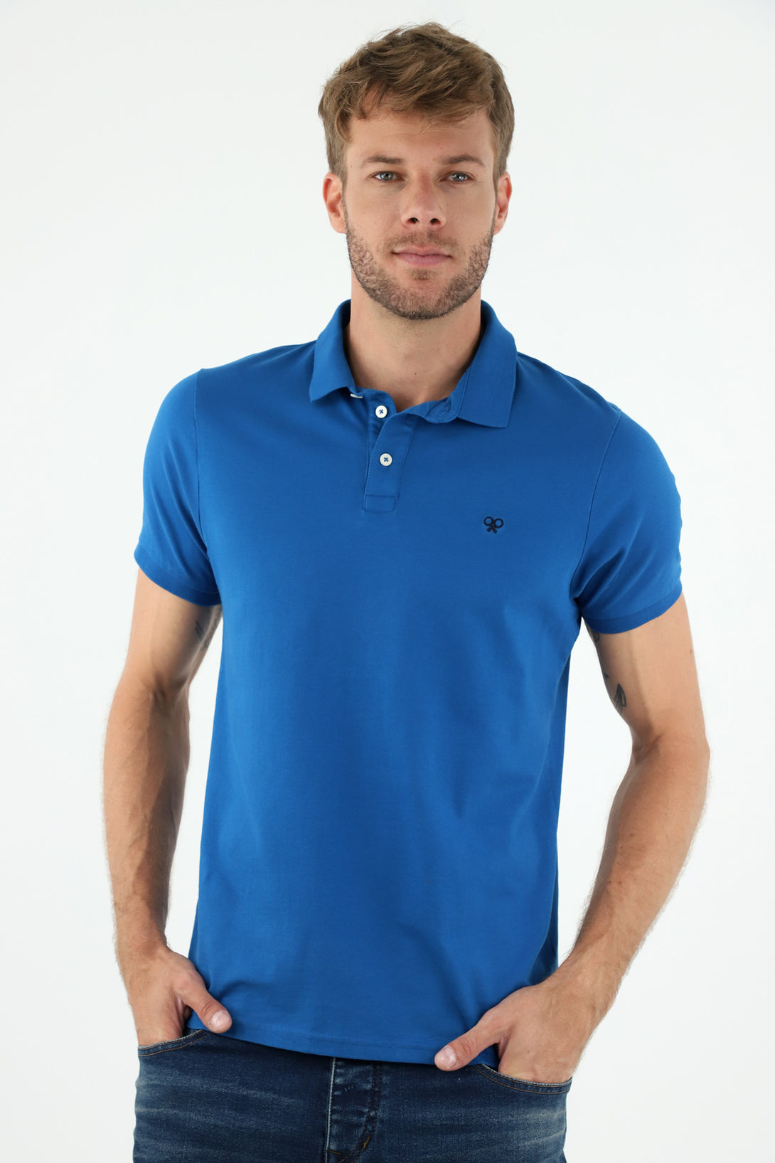 Men's Full-Length Polo Shirt