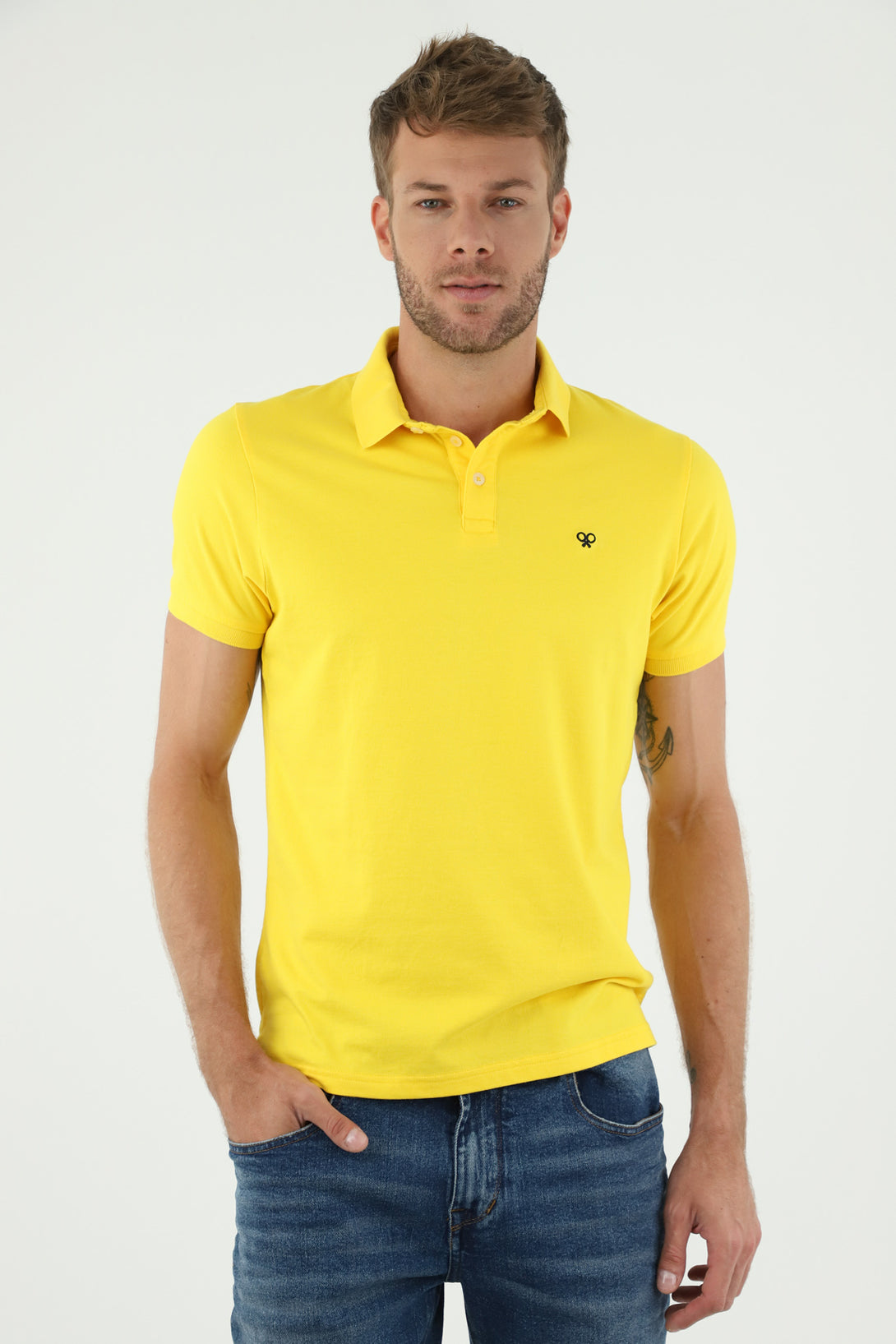 Men's Full-Length Polo Shirt