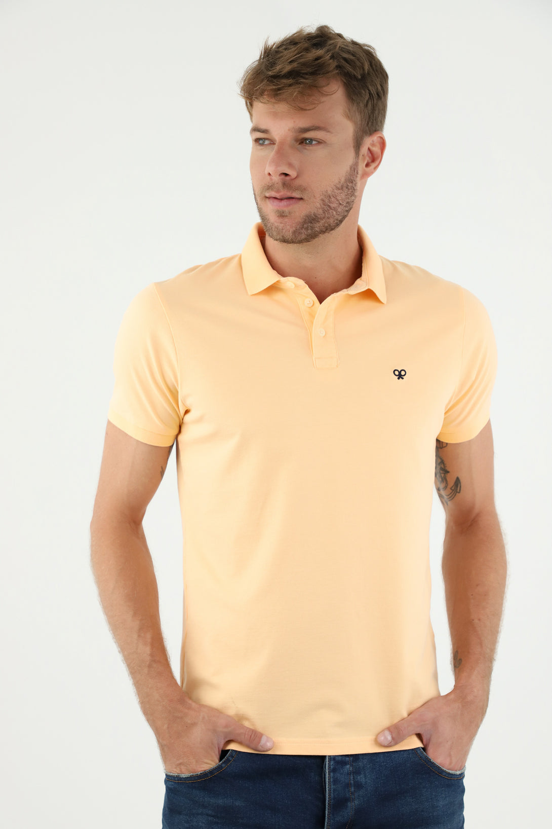 Men's Full-Length Polo Shirt