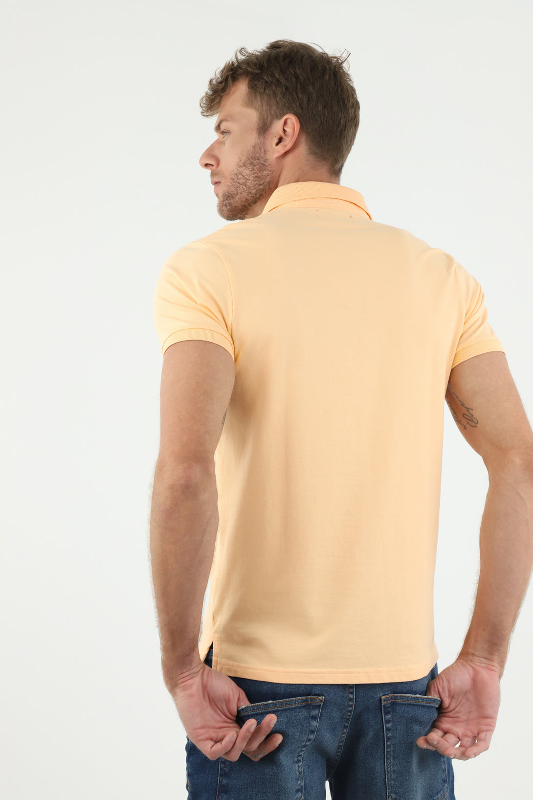 Men's Full-Length Polo Shirt