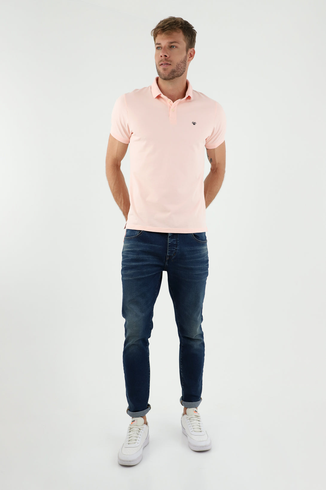 Men's Full-Length Polo Shirt