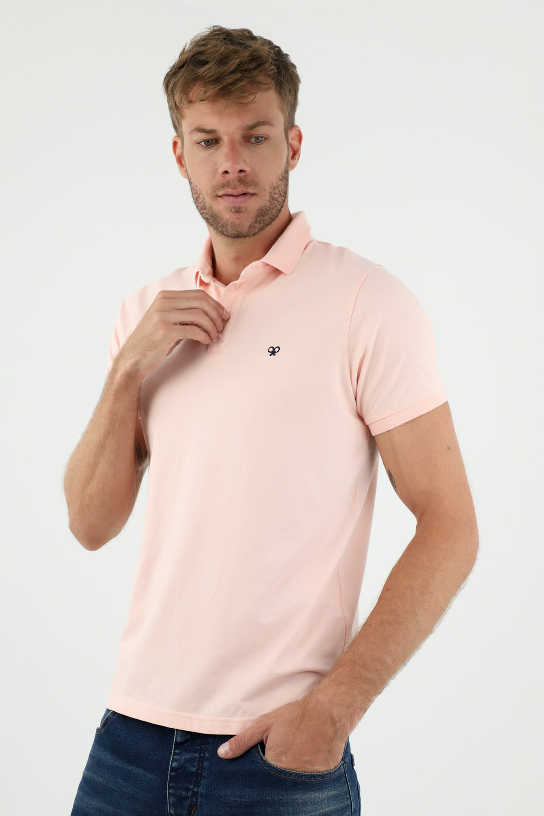 Men's Full-Length Polo Shirt