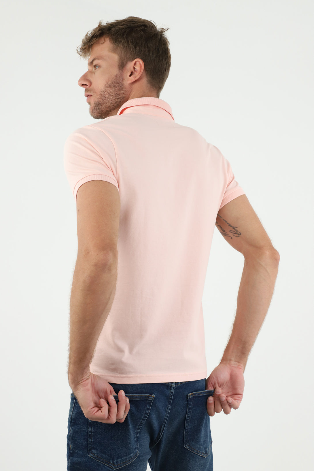 Men's Full-Length Polo Shirt