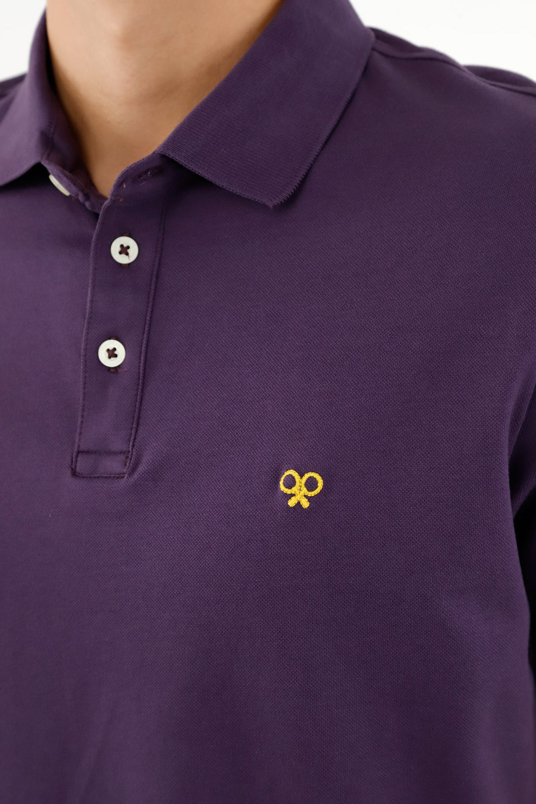 Men's Purple Polo Shirt