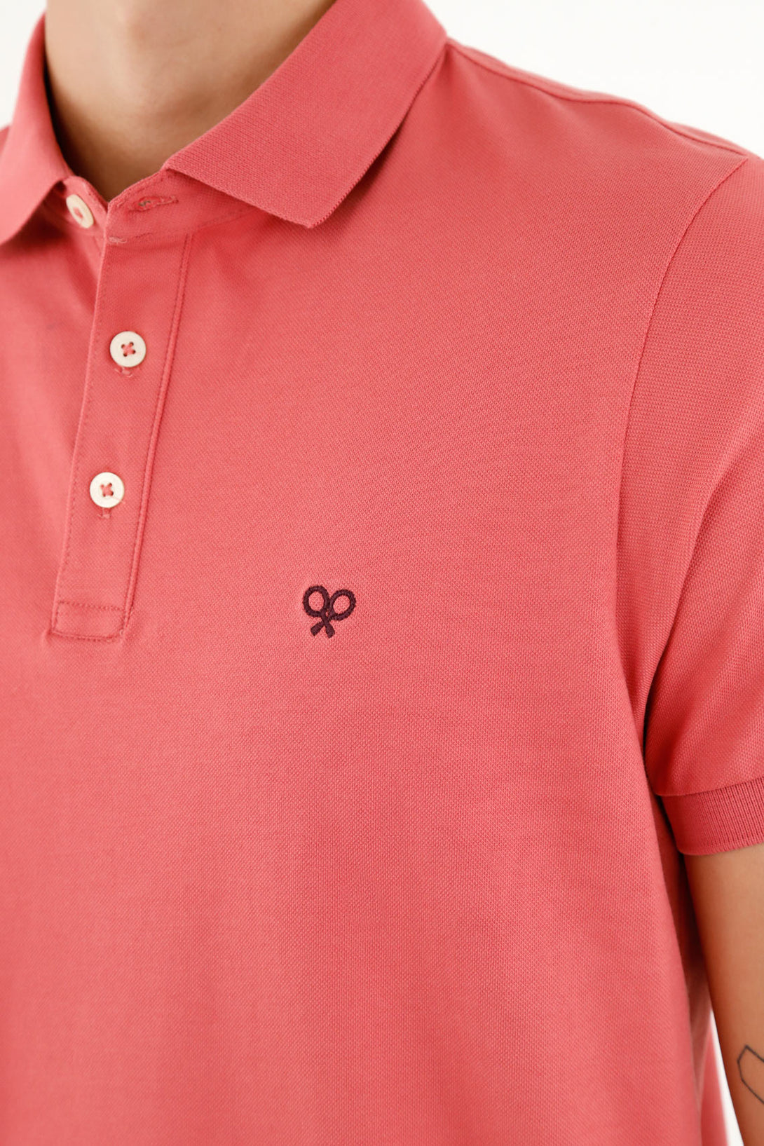 Men's Pink Polo Shirt