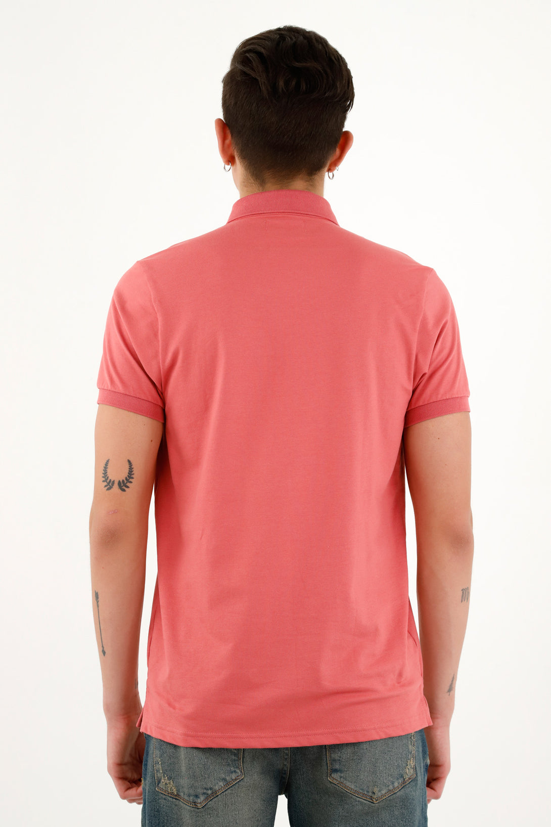 Men's Pink Polo Shirt