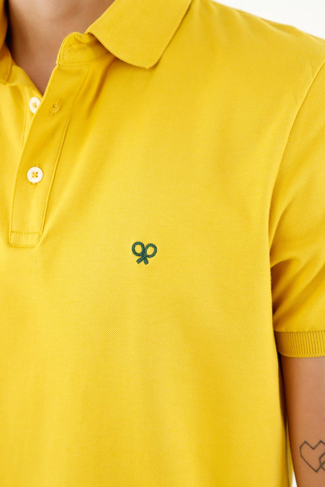 Men's Yellow Polo Shirt