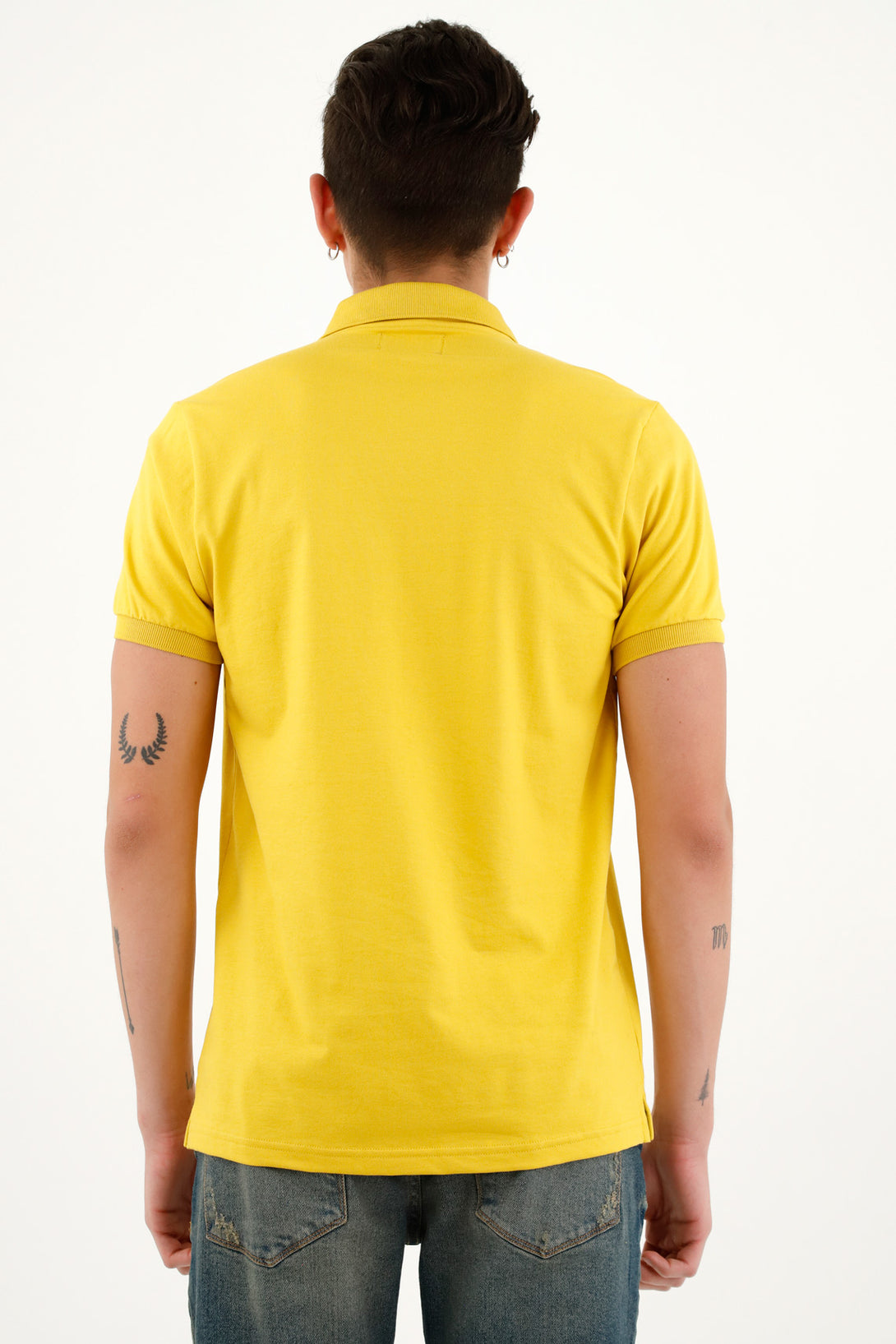 Men's Yellow Polo Shirt