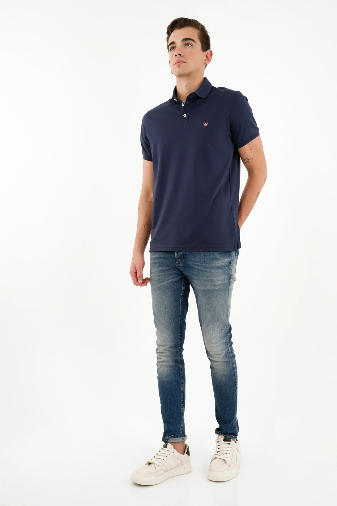 Men's Blue Polo Shirt