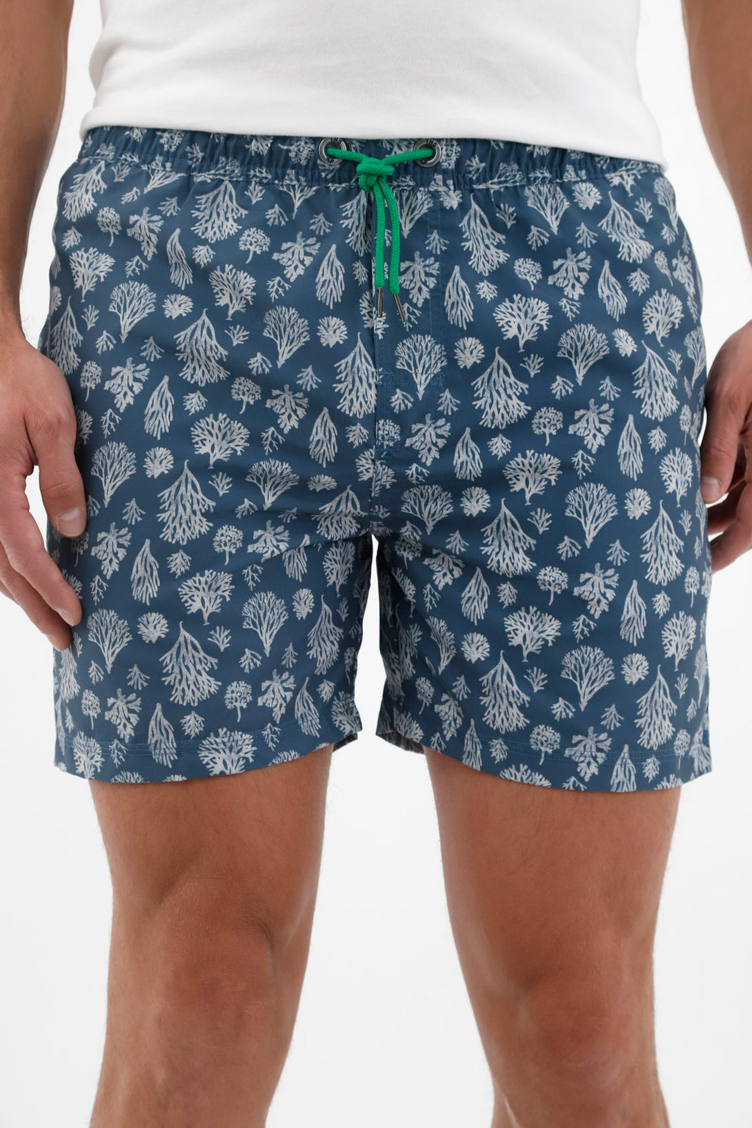 Men's Blue Swim Trunks