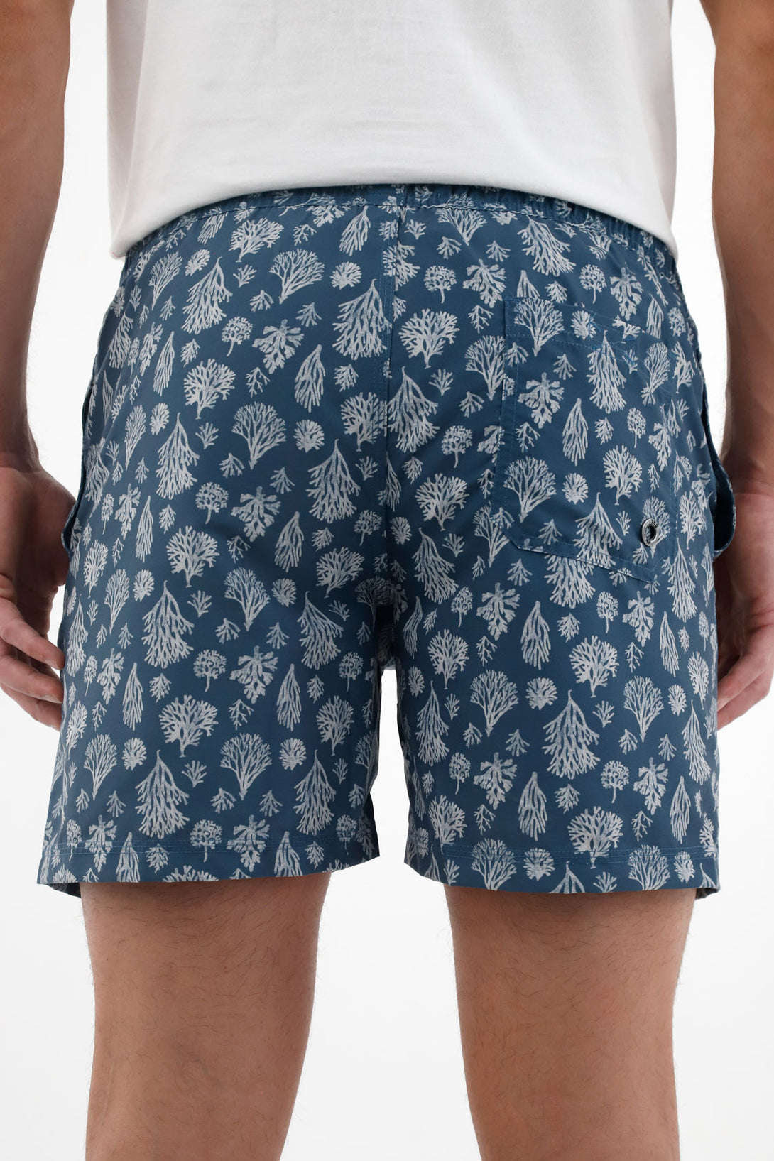 Men's Blue Swim Trunks