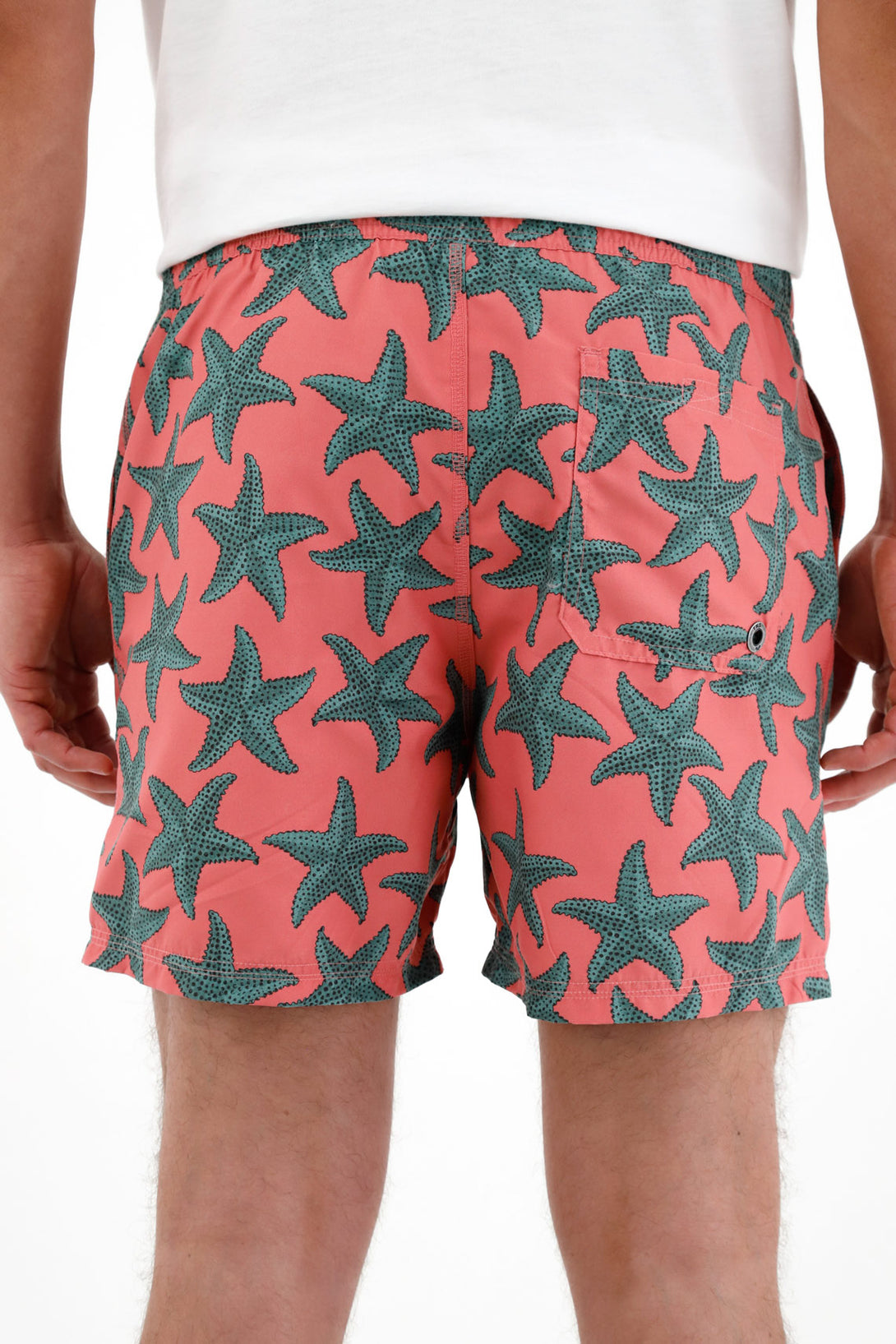 Men's Swim Trunks with Nautical Print