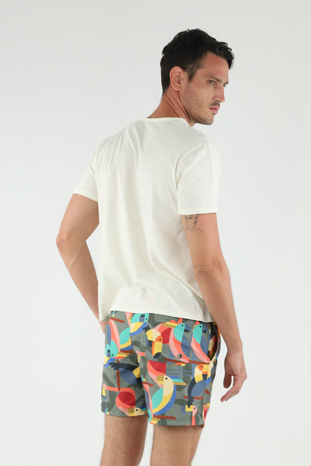 Men's Green Swim Shorts