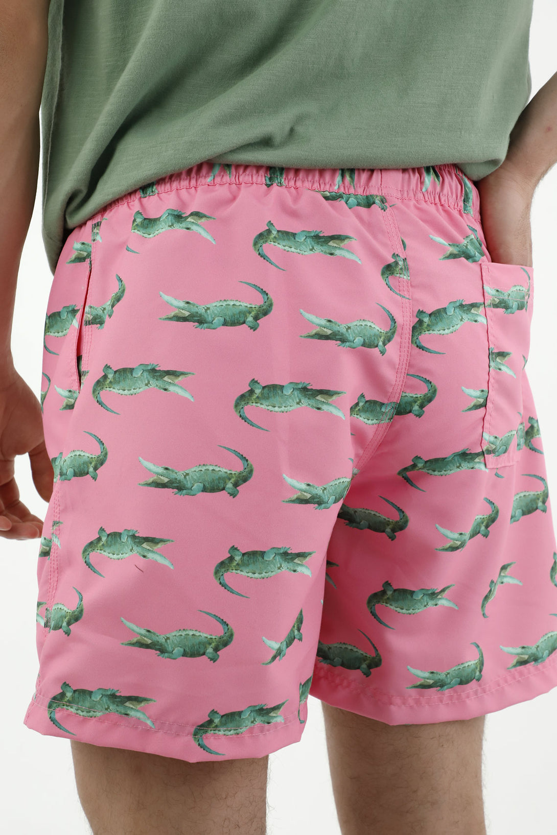 Men's Pink Swim Shorts